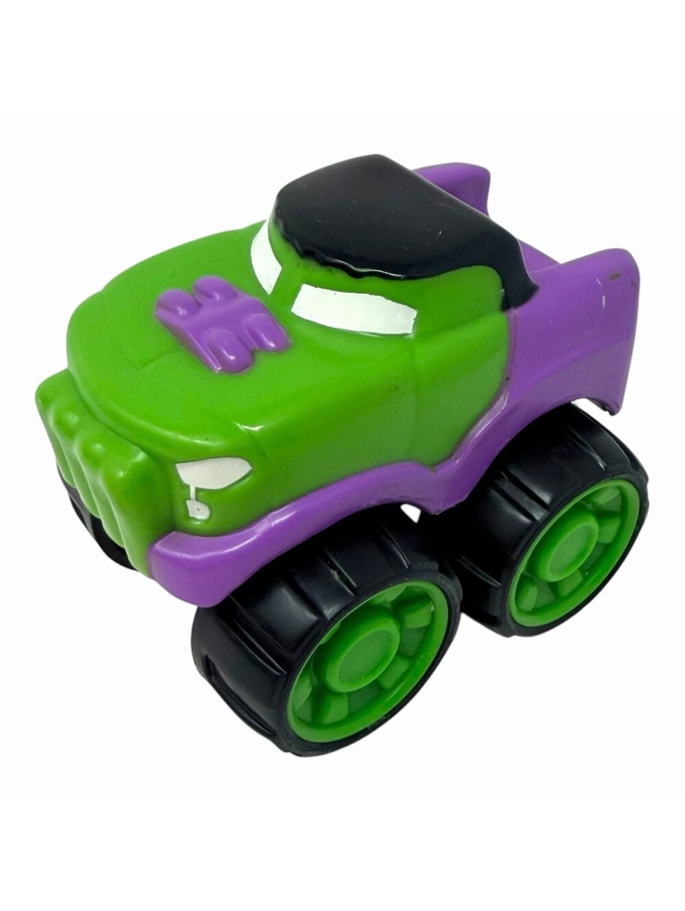 Marvel Hulk Monster Truck Toy Green Purple Plastic Vehicle 60472
